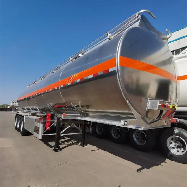 Quality 2 Axles 3 Axles Tri Axle Fuel Tanker Trailer Capacity 42000L 11000 Gallon for sale