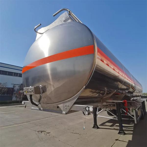 Quality 2 Axles 3 Axles Tri Axle Fuel Tanker Trailer Capacity 42000L 11000 Gallon for sale