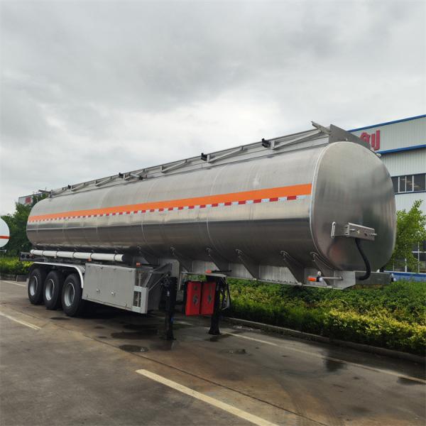 Quality 2 Axles 3 Axles Tri Axle Fuel Tanker Trailer Capacity 42000L 11000 Gallon for sale