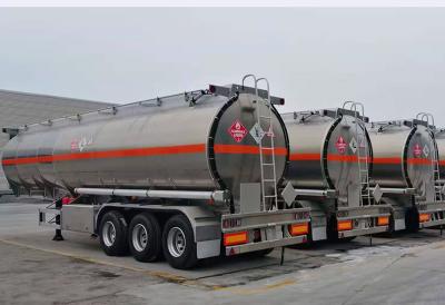 China 2 Axles 3 Axles Tri Axle Fuel Tanker Trailer Capacity 42000L  11000 Gallon for sale