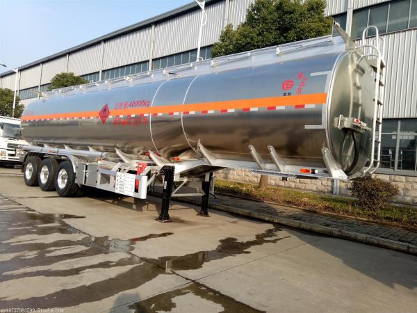 Quality 5000 Gallon 3 Axle Oil Tanker Semi Trailer For Sale for sale