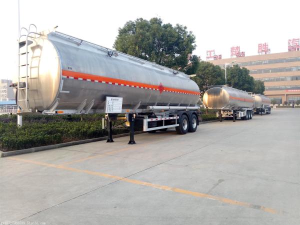 Quality 5000 Gallon 3 Axle Oil Tanker Semi Trailer For Sale for sale