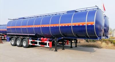 Chine Fuel Diesel pétrolier pétrolier pétrolier camion-remorque 40000/42000/45000 L à vendre