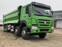 Quality Howo Euro 2 Diesel Dump Truck Trailer Used 8X4 12 Wheel for sale