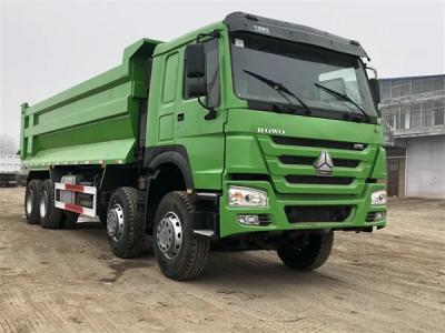 China Howo Euro 2 Diesel Dump Truck Trailer Used 8X4 12 Wheel for sale