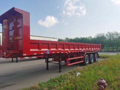 China 80 ton 36 ft 11,5 meter achterste halve kantelbare dumptrailer te koop Te koop