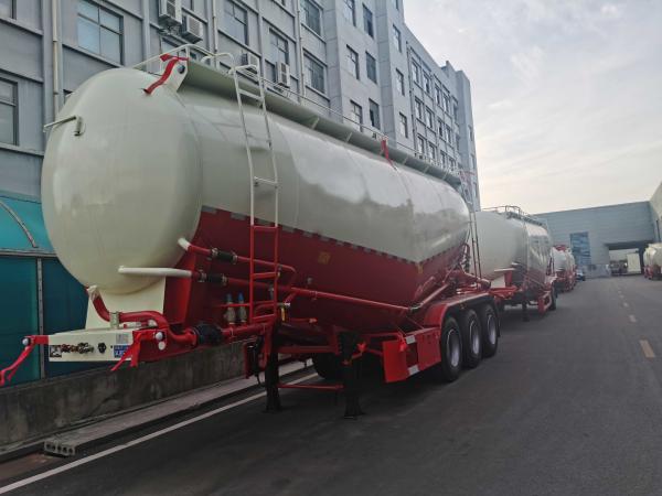 Quality 10000 Gallon Bulk Cement Semi Trailer Silo Trailer Fly Ash Transportation for sale