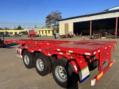 China 20 Foot Container Skeleton Trailer For Sale for sale