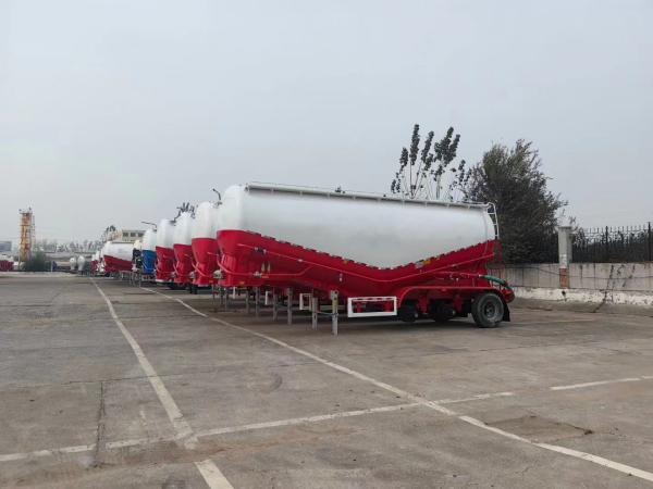 Quality Cement Bulk Truck Trailer 45 Cubic Metre Bulk Cement Fly Ash Tanker Trailer for sale