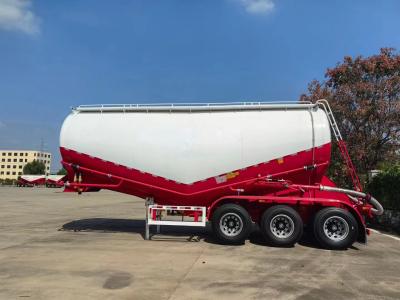중국 시멘트 대량 트럭 트레일러 45m3 대량 시멘트 플라이 애쉬 탱크 트레일러 판매용
