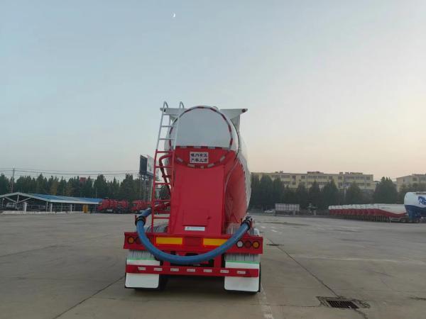 Quality 3 Axle Bulk Cement Trailer 10000 Gallons 36 Cubic Meters Fly Ash Trailer for sale