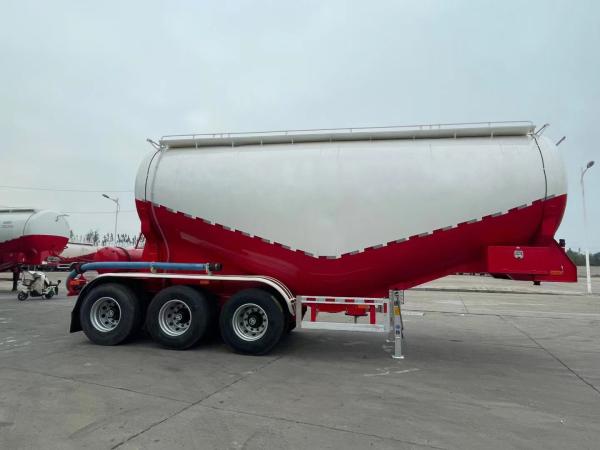 Quality 3 Axle Bulk Cement Trailer 10000 Gallons 36 Cubic Meters Fly Ash Trailer for sale