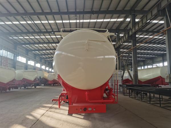 Quality 3 Axle Bulker Cement Tanker Trailer 10000 Gallon 42 Cubic Meters Fly Ash Trailer for sale