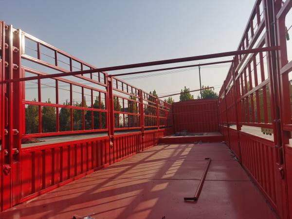 Quality 3 Axle Stake Cargo Trailer 60T/80T Fence Semi-Trailer Trailer for sale