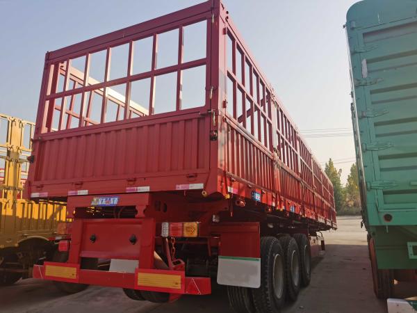 Quality 3 Axle Stake Cargo Trailer 60T/80T Fence Semi-Trailer Trailer for sale