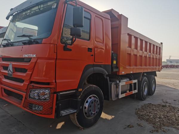 Quality Sinotruk Howo 6x4 Used Dump Trailer Trucks 400hp for sale