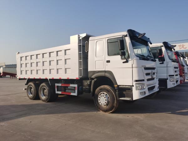 Quality SINOTRUCK HOWO 6X4 420hp 20 Ton Heavy Duty Used Dump Trailer Used For Sale for sale