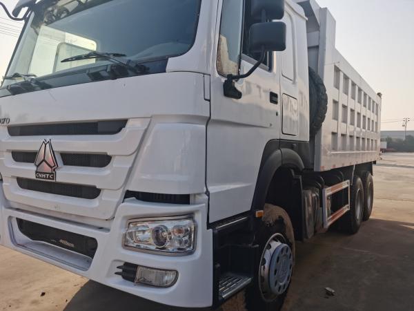 Quality SINOTRUCK HOWO 6X4 420hp 20 Ton Heavy Duty Used Dump Trailer Used For Sale for sale