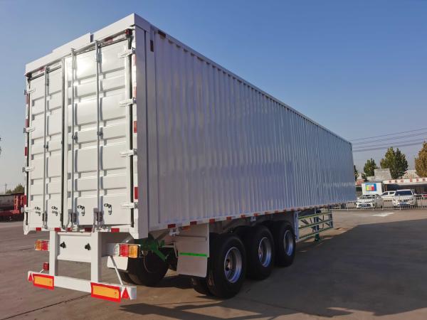 Quality 42' 3 Axle Cargo Enclosed Trailer 80T Van-Type Cargo Transporter for sale