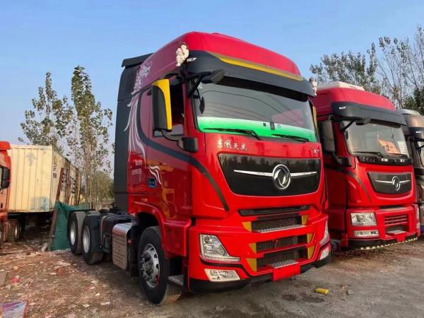 Quality Tianlong Dongfeng Tractor Head Second Hand For Sale 600hp 6x4 10 Wheels for sale