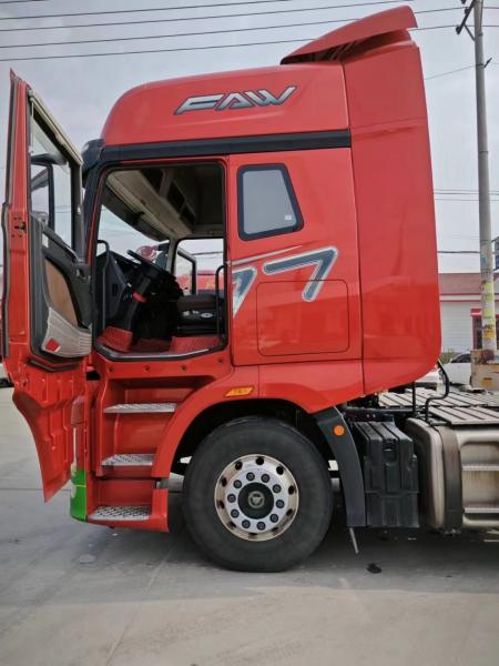 Quality Faw Jiefang Truck Used Tractor Head J7 500 Hp 6x4 Strong for sale