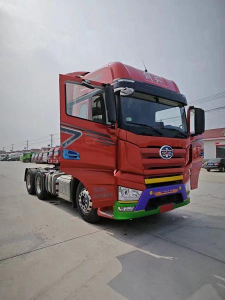 Quality Faw Jiefang Truck Used Tractor Head J7 500 Hp 6x4 Strong for sale