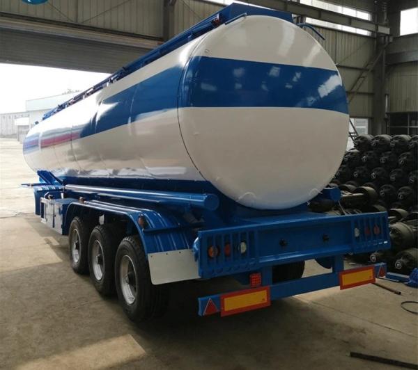 Quality Aluminium Fuel Tanker Trailer Truck Manufacturers 3 Axle Gasoline Crude Oil for sale