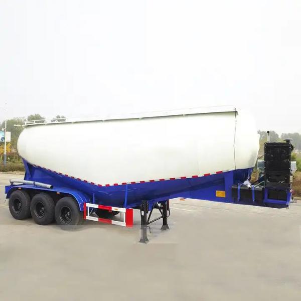 Quality 40ton 50ton Dry Bulk Cement Tanker Trailer V Shape Carrier Tanker Semi Trailer for sale