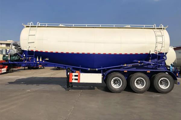 Quality 40ton 50ton Dry Bulk Cement Tanker Trailer V Shape Carrier Tanker Semi Trailer for sale