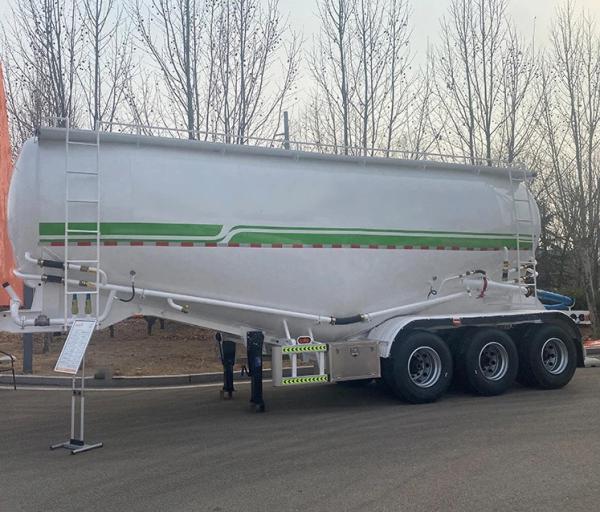 Quality 3 Axles Dry Bulk Cement Trailer Semi Trailer Cement Powder Trailer for sale