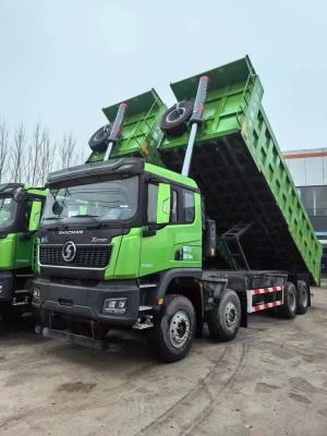 Chine SHACMAN camion lourd Delong X5000 550 chevaux 8X4 8,8m camion à ordures à vendre