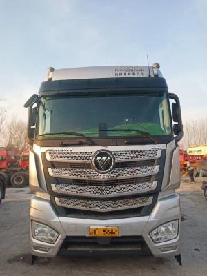 China foton auman EST tijdreizen editie 560 pk 6X4 LNG Automatic Gear Tractor Truck Te koop