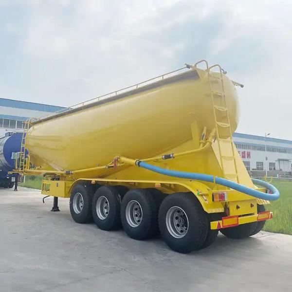 Quality 2/3/4 axles 40 M3 45 CBM Bulk Cement Truck Powder Transport Semi Trailer for sale