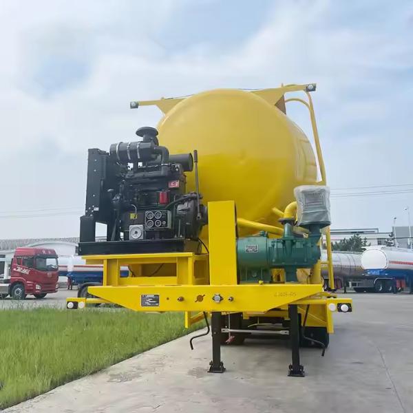 Quality 2/3/4 axles 40 M3 45 CBM Bulk Cement Truck Powder Transport Semi Trailer for sale