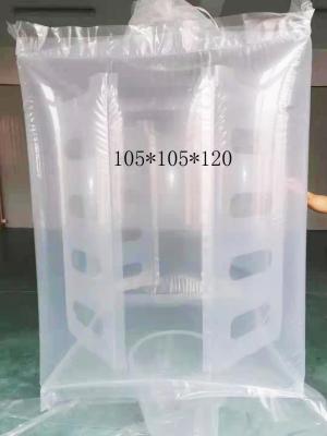 China Tubular Baffle Bag 100% Virgin Polypropylene 3000kg Jumbo Bulk Bags for sale