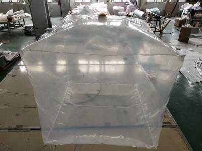 China Pillow Shape IBC Liquid Bulk Liner 1000L Flexi Bag Container for sale