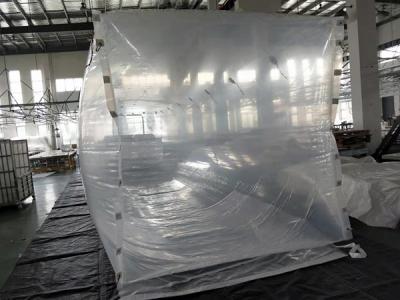China Bolso del trazador de líneas del envase del PE para las sustancias químicas plásticas de las partículas de la harina de los granos en venta