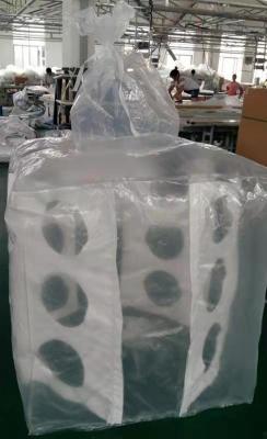 China Chemicals 2500kg Plastic Liner Bags Waterproof Heavy Duty Bulk Bag for sale