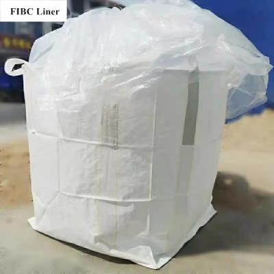 China 2000kg FIBC Liner Top Fill Skirt Polyethylene PP FIBC Bags for sale
