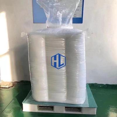 China 1200kg Flat Bottom Bulk Bag Liner 200 Microns FIBC Jumbo Bags for sale