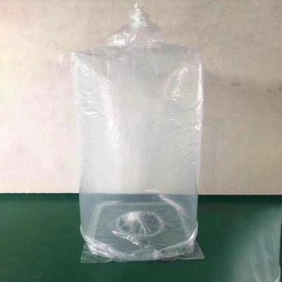 China 500kg PE Bulk Bag Liner Transparent Wheat Flour Rice Packing Bag for sale