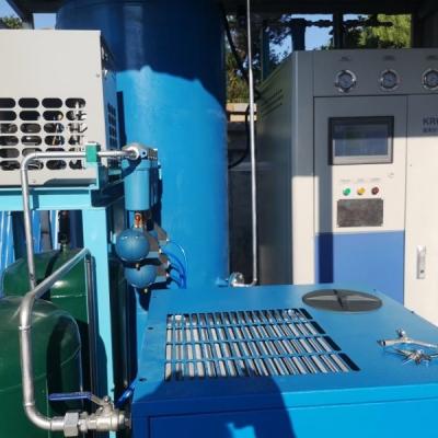 China Fully Automatic Skid Mounted Design Oxygen Gas Making Machine With Cylinders à venda