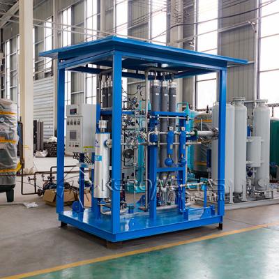 Cina Automatic Small Skid Membrane Nitrogen Generator For Oil And Gas in vendita