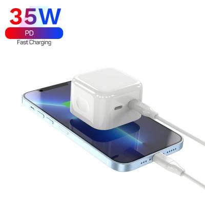 China 20V 35W Type C PD Power Adapter Wall Charger Foldable for sale