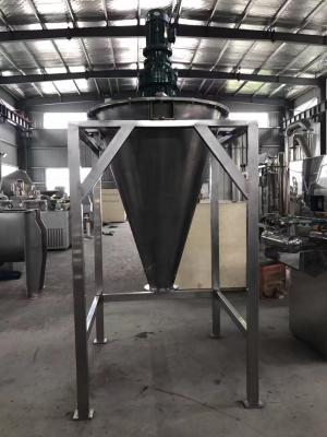 China Conical Screw Double Cone Blender Mixer , Spiral Ribbon Mixer for sale