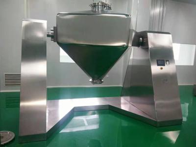 China Stainless Steel Powder Mixing Machine 2rpm - 20rpm Square Cone Mixer for sale