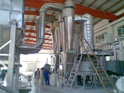 China Food Grade Pneumatic Flash Dryer Machine For High Moisture Carbon White / Oxide à venda