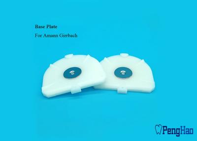 China Uso dental do laboratório da placa de base plástica branca para Amann Girrbach à venda