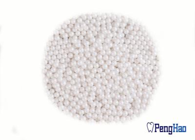 China High Efficiency Sintered Zirconia Silicate Beads In White Color for sale