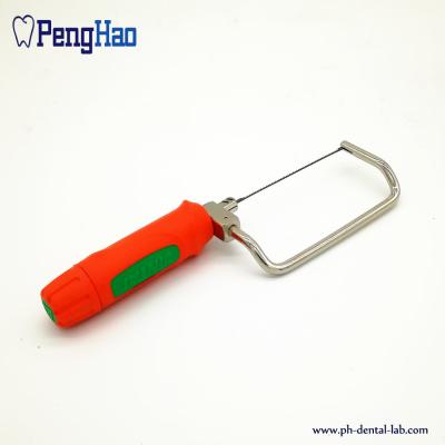 Chine Le plâtre a vu la taille dentaire des accessoires 95mm/125mm d'équipement de laboratoire avec la poignée en caoutchouc à vendre